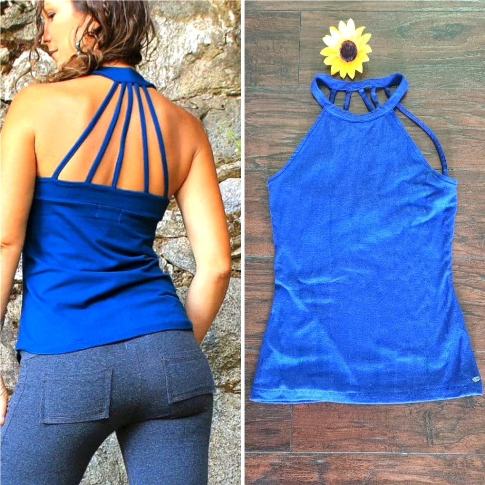 GUESS LOS ANGELES BLUE TANK TOP 💙